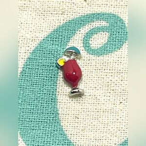Origami Owl Living Lockets HTF Retired Original Fruity Drink Floating Charm
